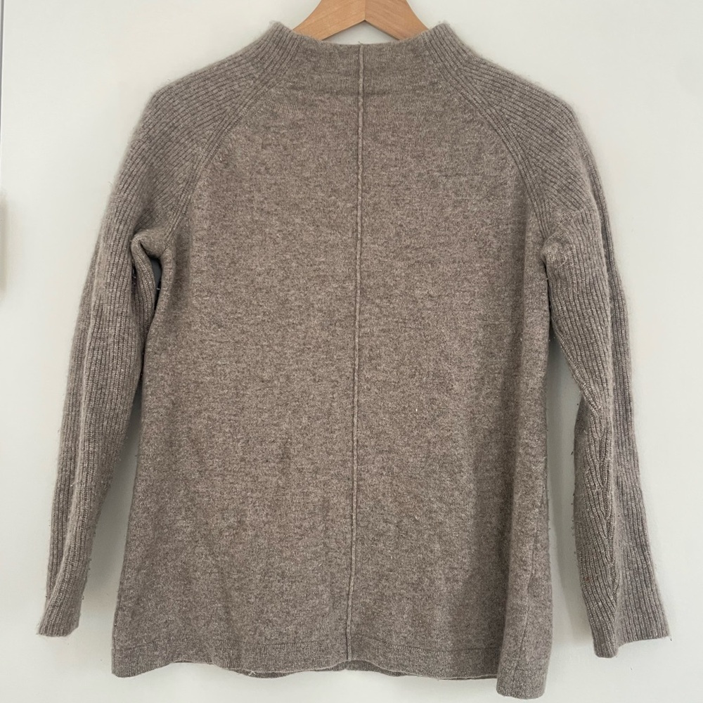 Forte Cashmere Mock Neck Sweater